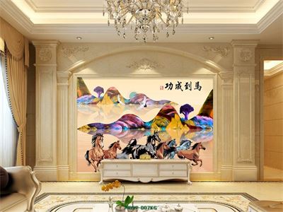 Tranh bát mã MDVP-007KG