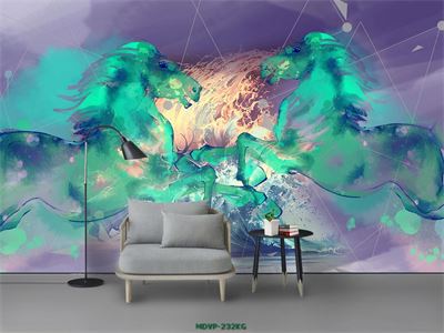 Tranh đôi ngựa (3)