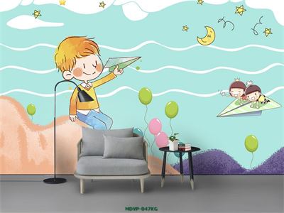 Tranh máy bay mơ ước MDVP-047KG