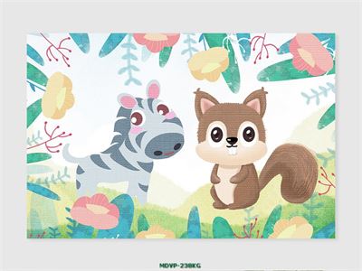 Tranh sóc và ngựa vằn