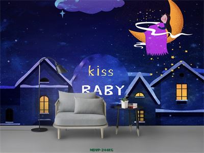 Tranh phòng be gái