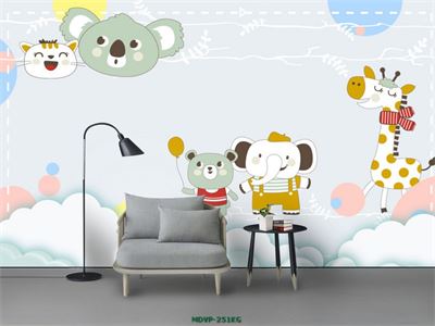 Tranh con vật đáng yêu cho bé MDVP-251KG