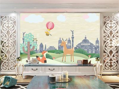 Tranh con vật đáng yêu cho bé MDVP-046KG