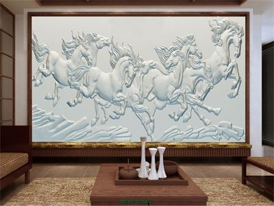 Tranh bát mã MDVP-025KG