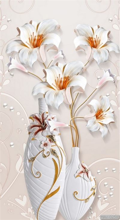 Lọ hoa trắng MAV-0258