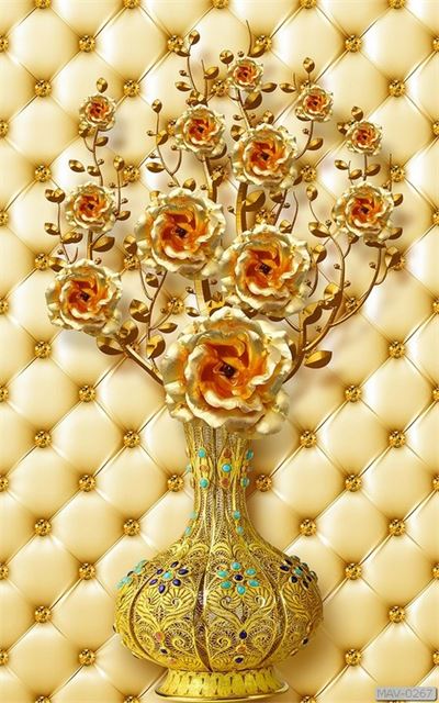 Lọ hoa vàng MAV-0267