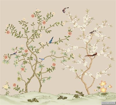 Cây hoa hồng leo và chim MAV-4029 