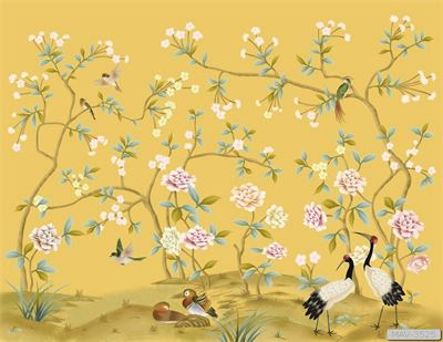 Cây hoa hồng leo và chim MAV-3525 