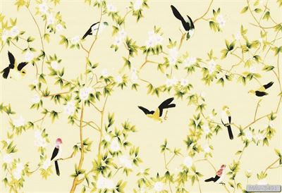 Cây hoa hồng leo và chim MAV-3491 