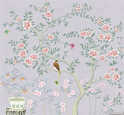 Cây hoa hồng leo và chim MAV-3480 