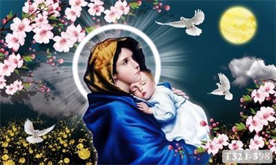 Tranh dán tường thiên chúa giáo T321-398