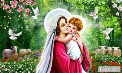 Tranh dán tường thiên chúa giáo T321-397