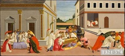 Tranh dán tường phong cảnh hồ thác, cây cối T321-568