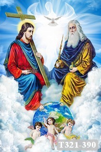 Tranh dán tường thiên chúa giáo T321-390
