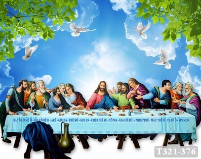 Tranh dán tường thiên chúa giáo T321-376