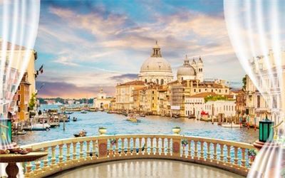 Tranh dán tường phong cảnh biển T321-007