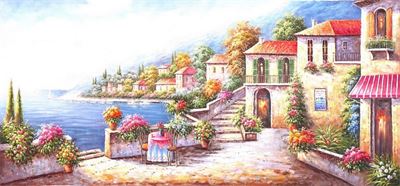 Tranh dán tường phong cảnh biển T321-018