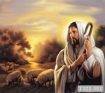 Tranh dán tường thiên chúa giáo T321-381