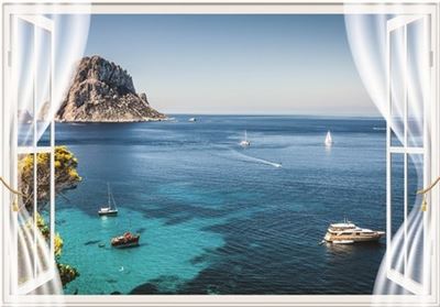 Tranh dán tường phong cảnh biển T321-019