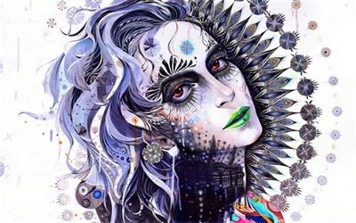 Tranh dán tường trang trí quán cà phê T321-039