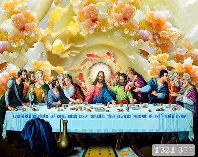 Tranh dán tường thiên chúa giáo T321-377