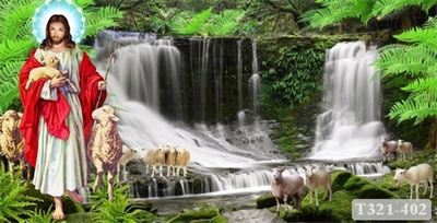 Tranh dán tường thiên chúa giáo T321-402