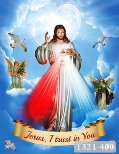 Tranh dán tường thiên chúa giáo T321-400