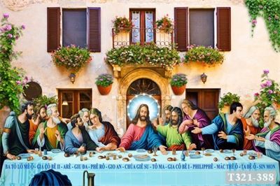 Tranh dán tường thiên chúa giáo T321-388