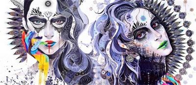 Tranh dán tường trang trí quán cà phê T321-047