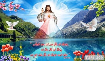 Tranh dán tường thiên chúa giáo T321-399