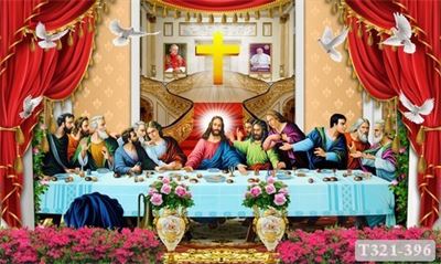 Tranh dán tường thiên chúa giáo T321-396