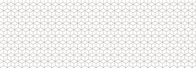 Hình lập phương đen trắng