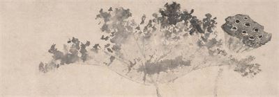 Tranh dán tường hoa sen - Tranh cổ