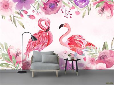 TRANH HỒNG HẠC VỚI HOA MPL-126