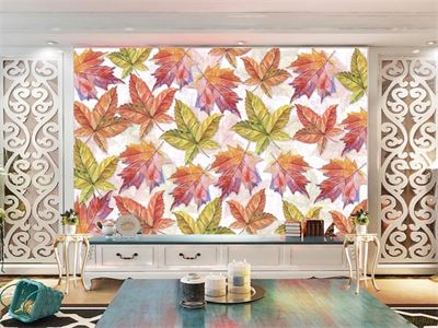 TRANH LÁ PHONG VÀNG ĐỎ MPL-020