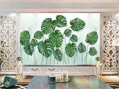 TRANH LÁ XANH MPL-019