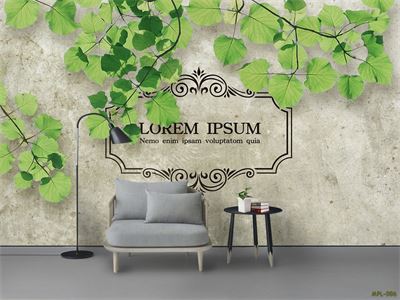 TRANH LÁ XANH VƯƠN MÌNH MPL-086