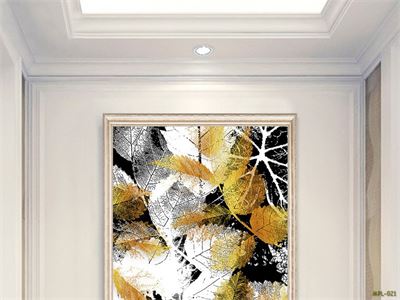 Tranh lá vàng thu MPL-140