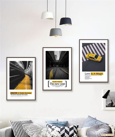 Con đường và xe - tương phản CKT3-035KG