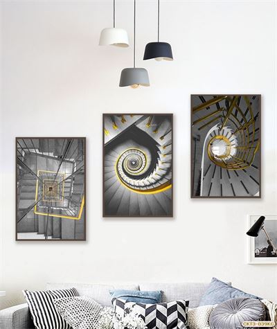 Cầu thang xoắn ốc - vàng CKT3-039KG