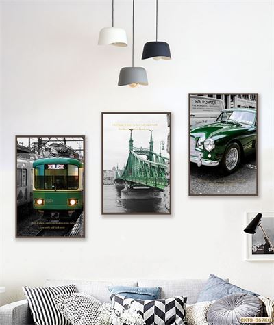 Xe - tàu - cầu xanh CKT3-067KG