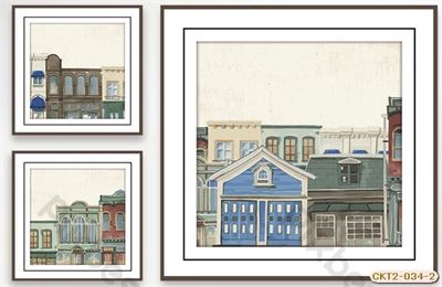 Kiến trúc - thành phố - vẽ CKT2-034-2