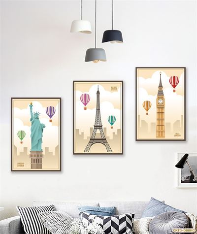 Địa danh Châu Âu CKT3-088KG