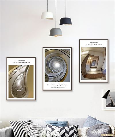 Kiến trúc - vòng xoáy cầu thang CKT3-129KG