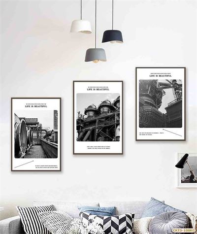 Kiến trúc cổ - đen trắng CKT3-108KG