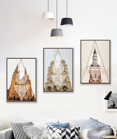 Kiến trúc - tòa nhà - thành phố CKT3-023KG