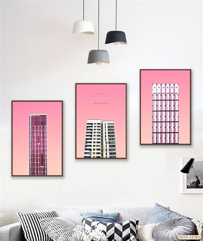 Tòa nhà - hồng CKT3-137KG