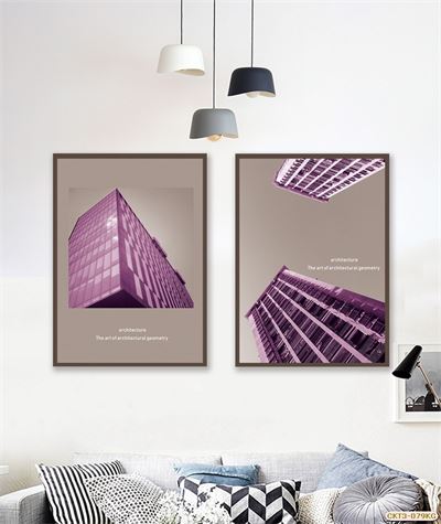 Kiến trúc tối giản - tím CKT3-079KG