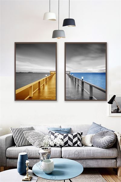 Biển - cầu cảng - tương phản CTB-291-KG