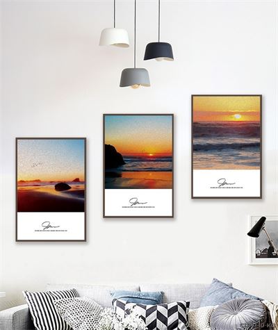 Biển hoàng hôn CTB-040-KG